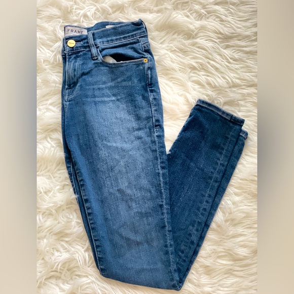 Frame Denim Le Skinny de Jeanne size 26 - Picture 1 of 5